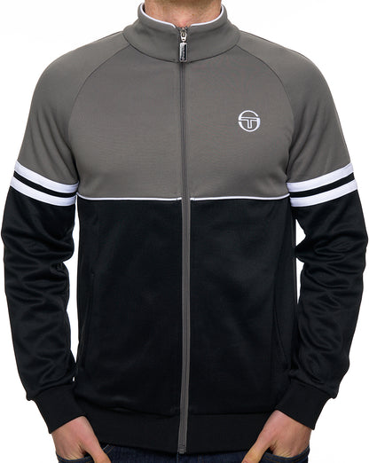 Sergio Tacchini Orion Trainingsjacke Anthrazit/Schwarz