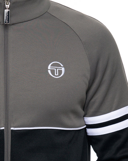 Sergio Tacchini Orion Trainingsjacke Anthrazit/Schwarz