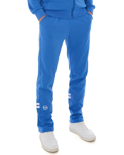 Sergio Tacchini Zip Bottom Track Pants Blue/White