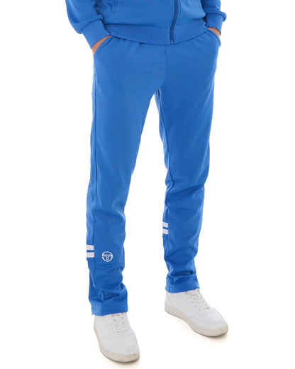 Sergio Tacchini Zip Bottom Track Pants Blue/White