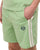 Sergio Tacchini Striped Casual Shorts Green/Gardenia