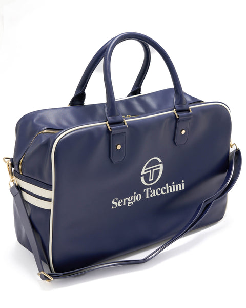 Sergio Tacchini Railton Holdall Navy Blue/Gardenia