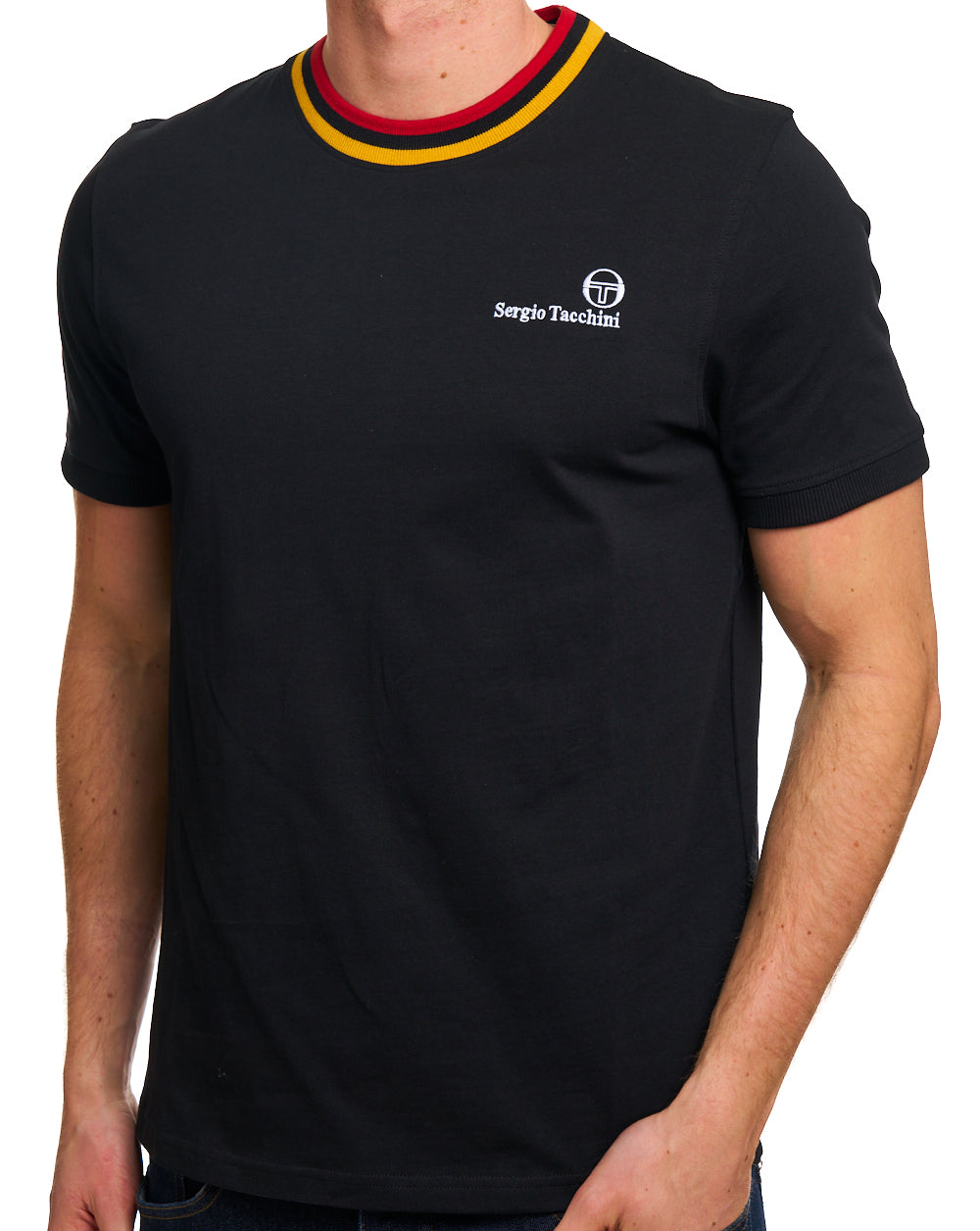Sergio Tacchini Rainer FC T-Shirt Schwarz