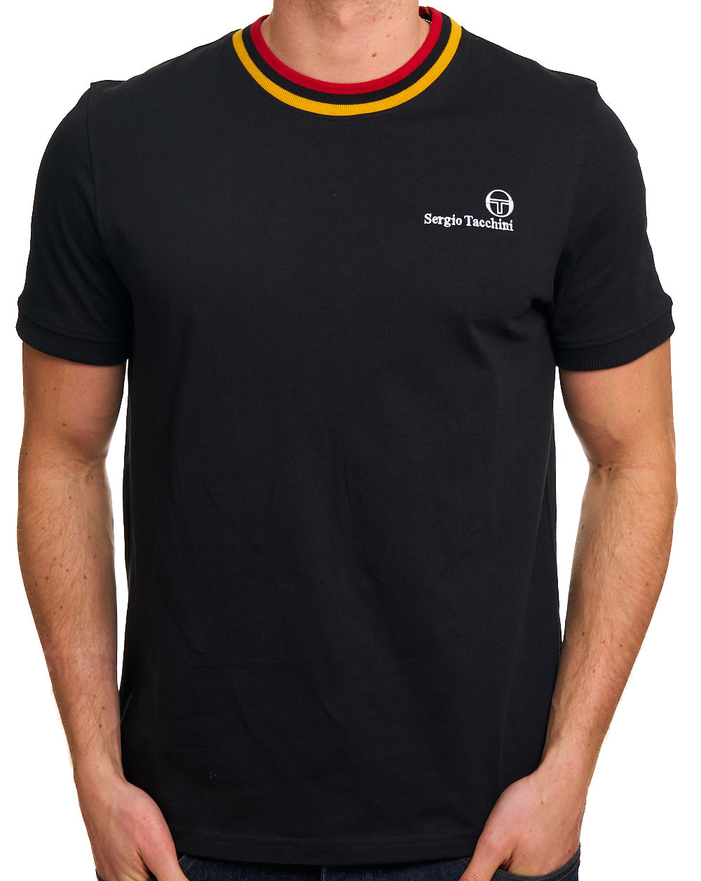 Sergio Tacchini Rainer FC T-Shirt Schwarz