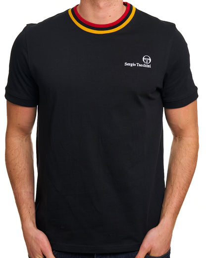 Sergio Tacchini Rainer FC T-Shirt Schwarz