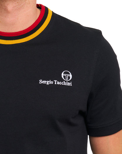 Sergio Tacchini Rainer FC T-Shirt Schwarz