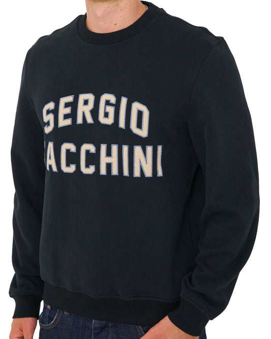 Sergio Tacchini Sergio Tacchini Romano Crew Sweat Black