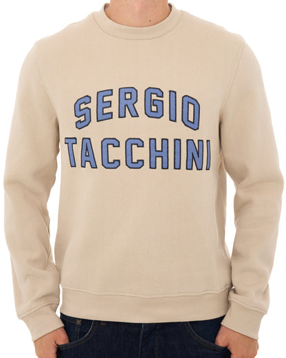 Sergio Tacchini Romano Crew Sweat Light Sand