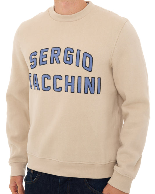 Sergio Tacchini Sergio Tacchini Romano Crew Sweat Light Sand