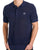 Strukturiertes Strickpolo von Sergio Tacchini in Marineblau