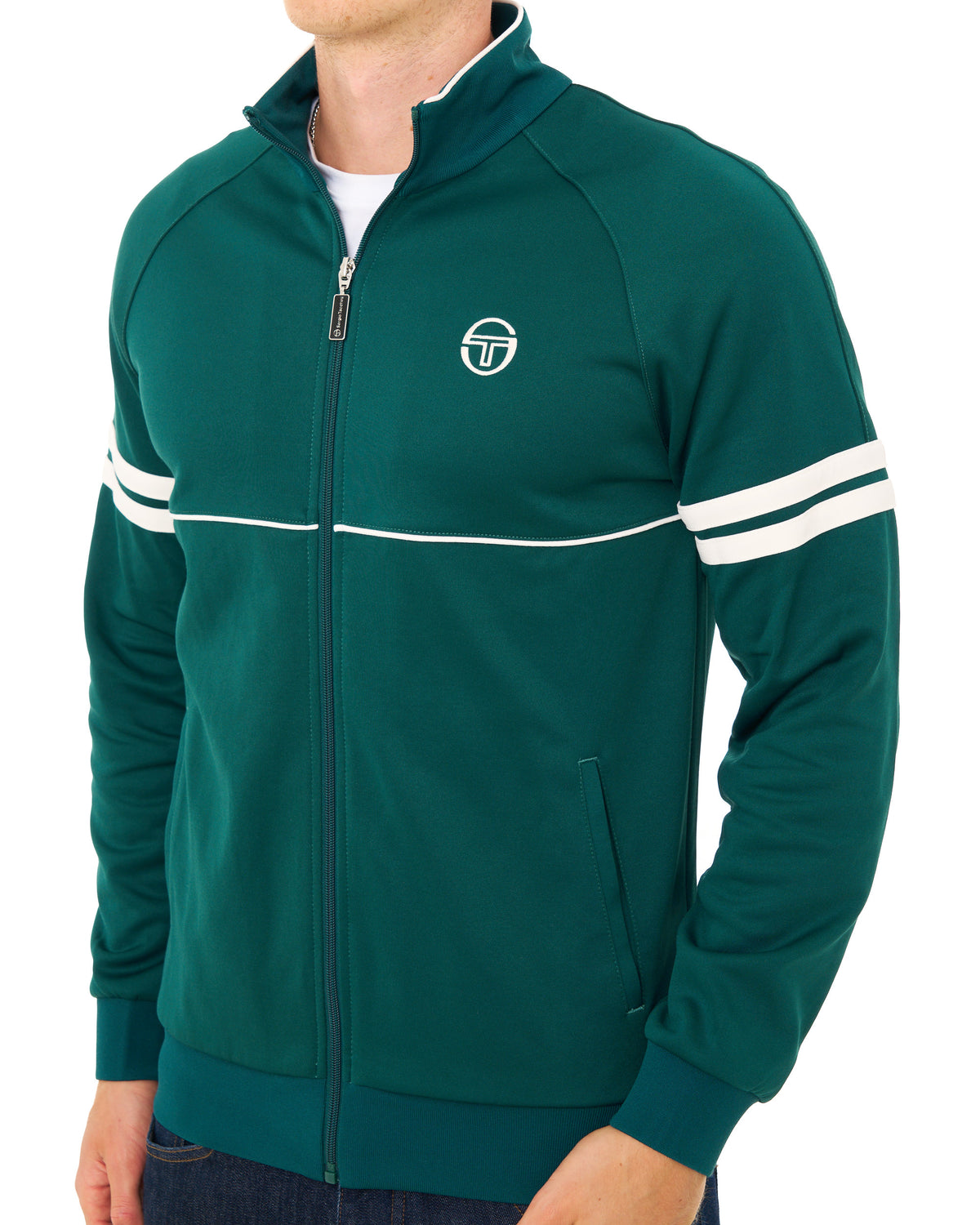 Sergio Tacchini Star Track Top Deep Teal/Gardenia