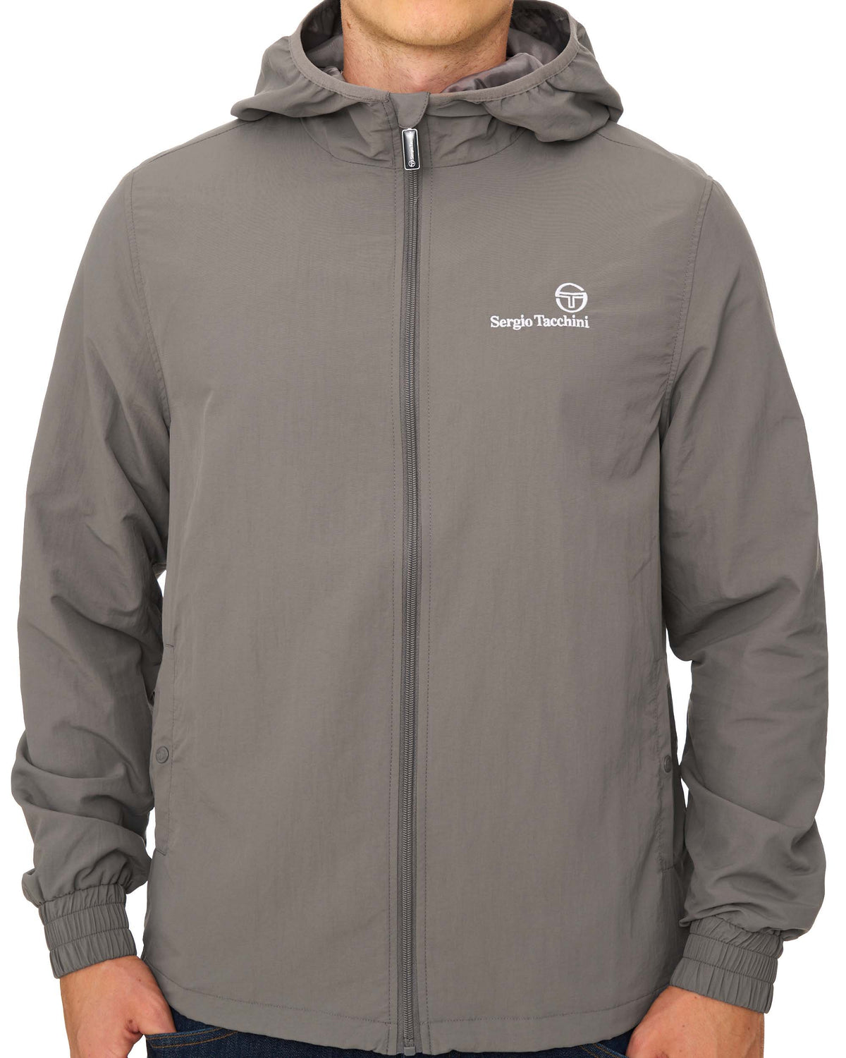 Sergio Tacchini Steer Jacket Charcoal Gray