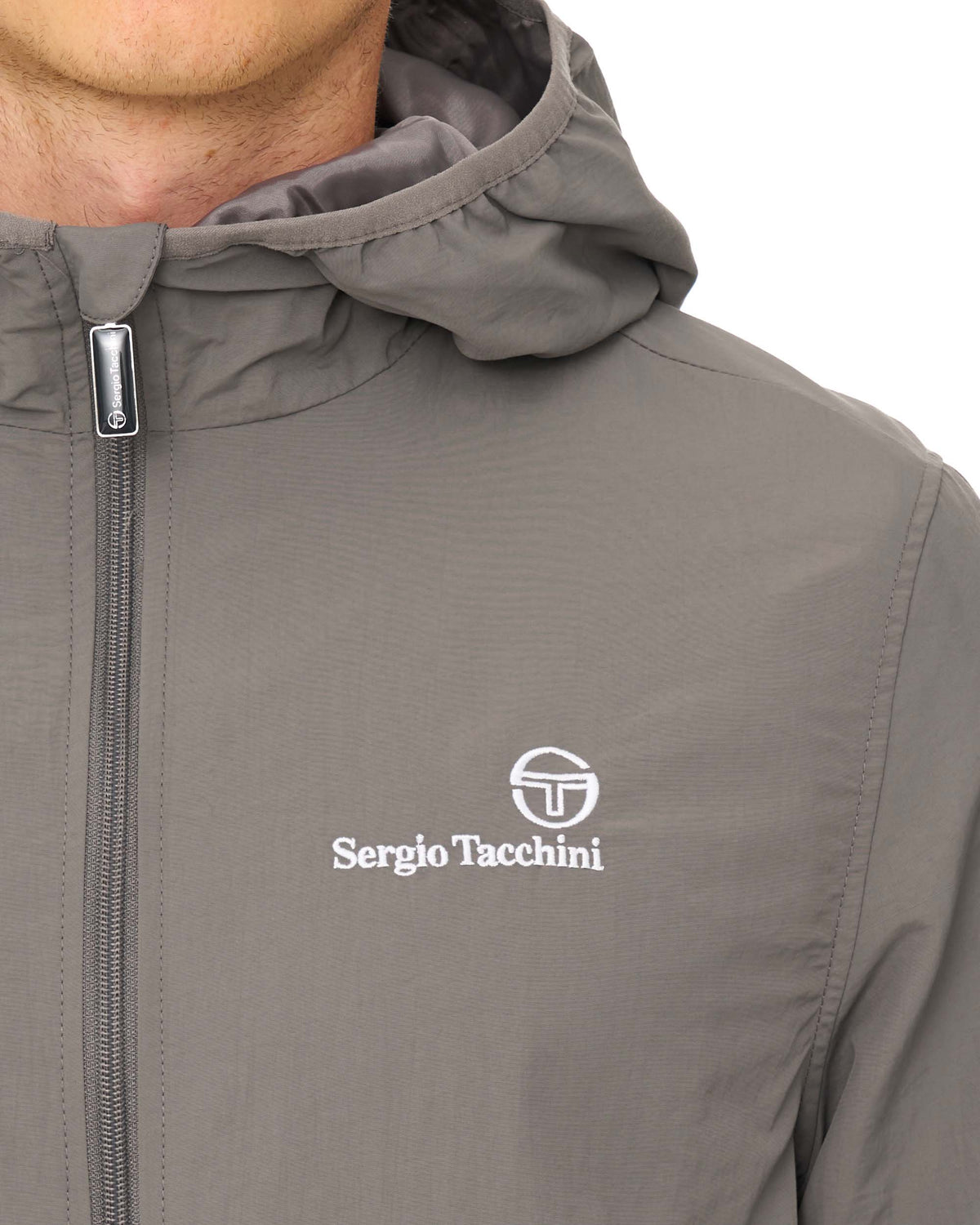 Sergio Tacchini Steer Jacket Charcoal Gray