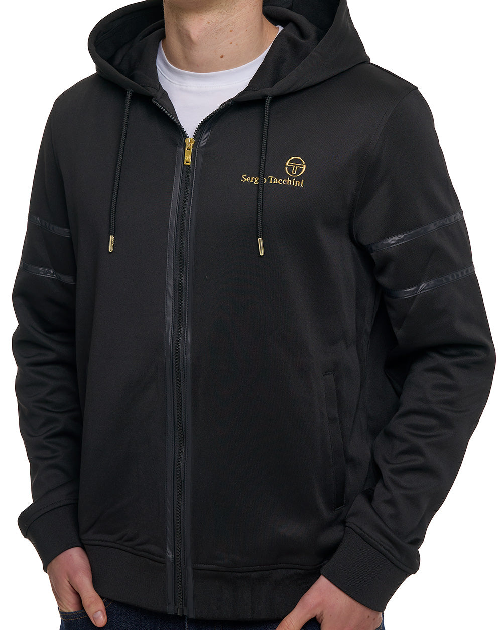 Sergio Tacchini Strada Kapuzenpullover Schwarz