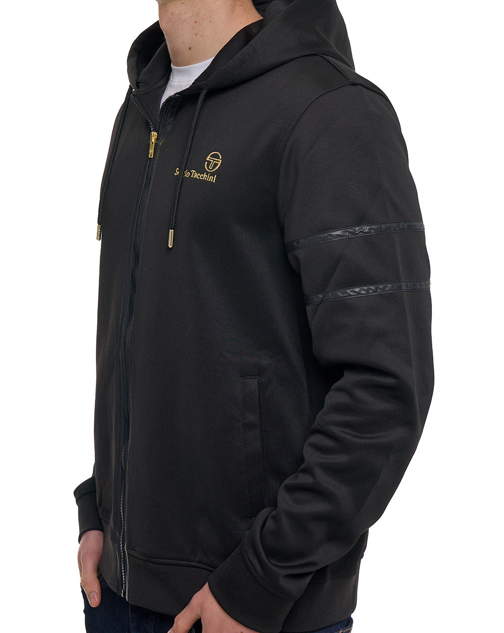 Sergio Tacchini Strada Kapuzenpullover Schwarz