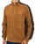 Sergio Tacchini Contrasto Suede Track Top Caramel/Brown
