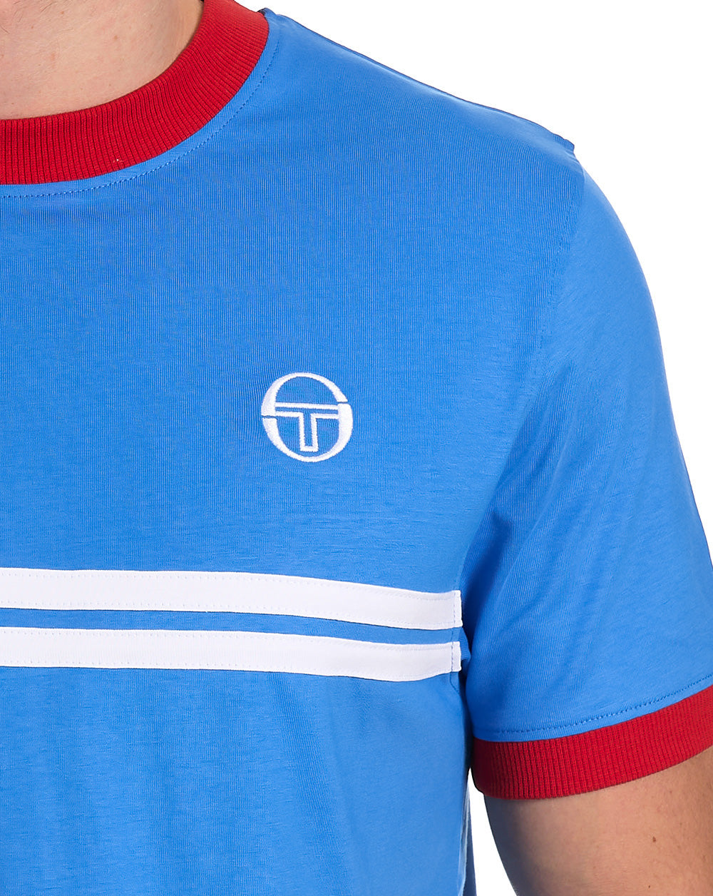 Sergio Tacchini Supermac T-Shirt Blau/Rot