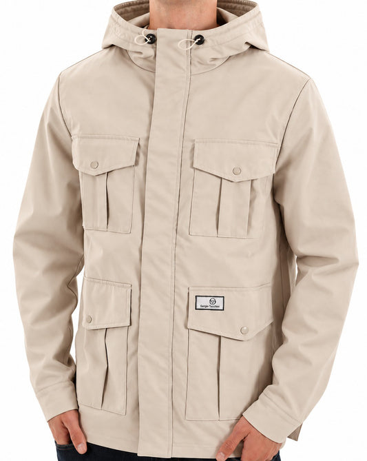 Sergio Tacchini Sergio Tacchini 4-Pocket-Jacke Haferflocken