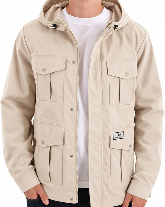 Sergio Tacchini Sergio Tacchini 4-Pocket-Jacke Haferflocken