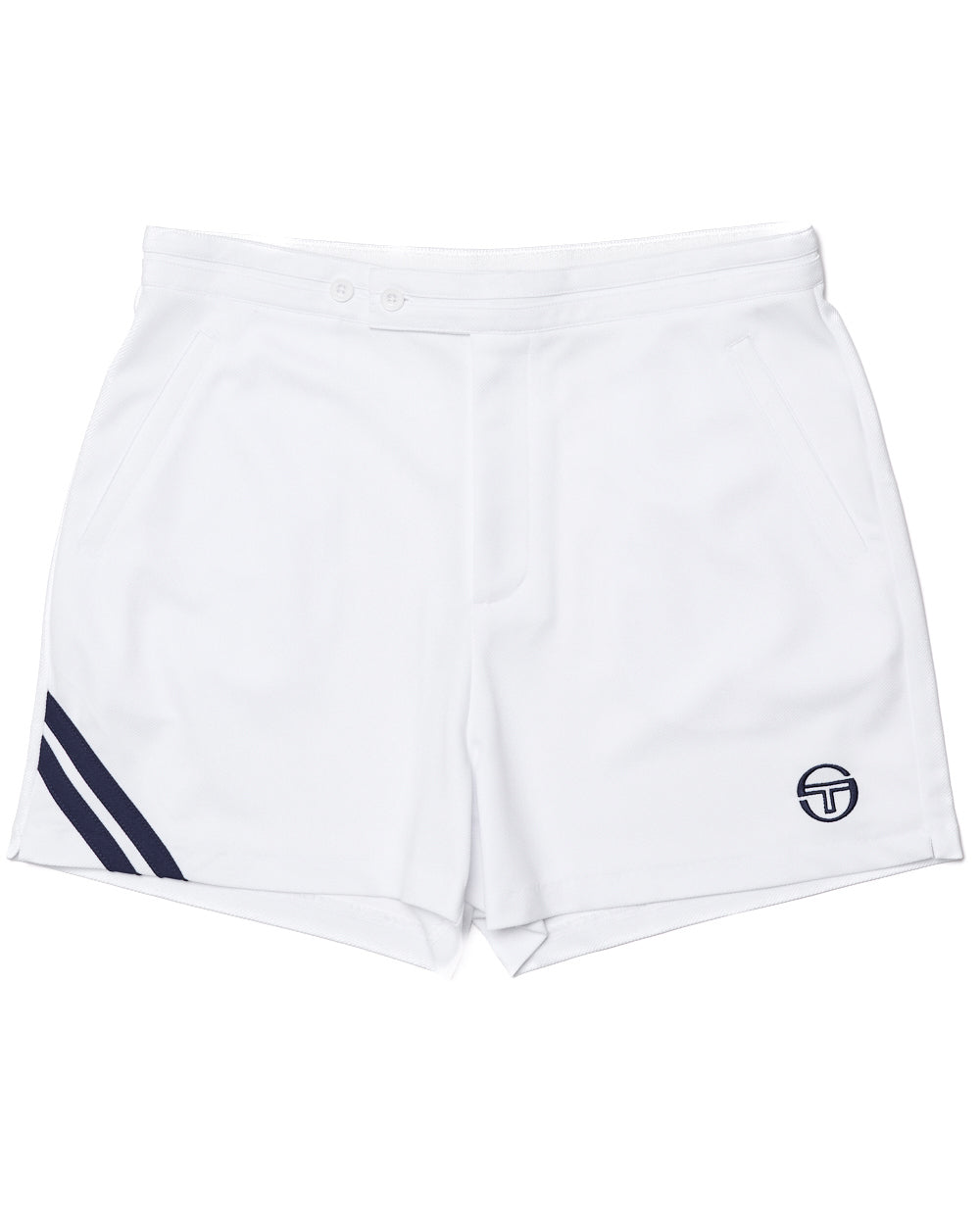 Sergio Tacchini Time Shorts White/Navy Blue