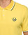 Sergio Tacchini Poloshirt mit Farbverlauf Zitrone/Weiß/Marineblau