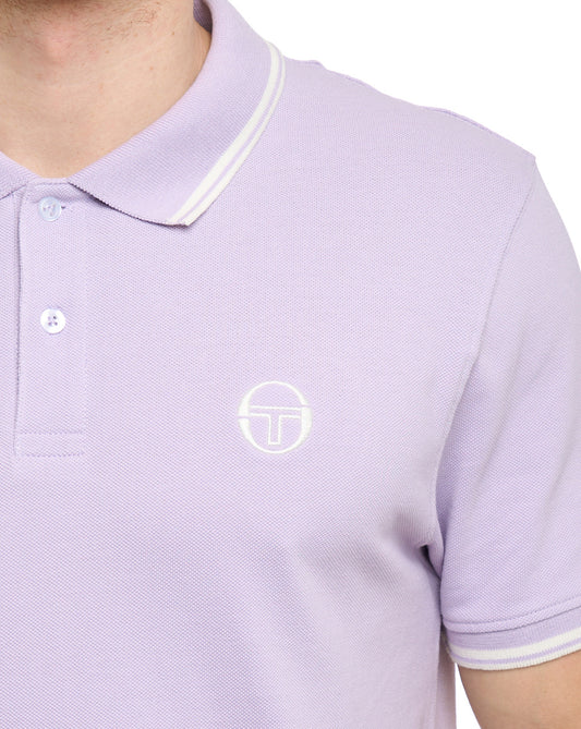 Sergio Tacchini Sergio Tacchini Polohemd mit Distel-/Gardenien-Motiv