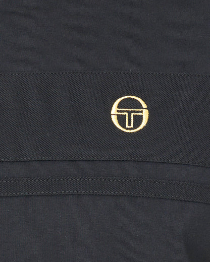 Sergio Tacchini Tonal Masters T Shirt Black