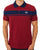 Sergio Tacchini Young Line Polo Shirt Merlot/Navy Blue