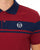 Sergio Tacchini Young Line Polo Shirt Merlot/Navy Blue