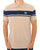 Sergio Tacchini Young Line Poloshirt Stein/Marineblau