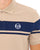 Sergio Tacchini Young Line Poloshirt Stein/Marineblau