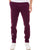 Sergio Tacchini Zip Bottom Track Pants Burgundy/Blue