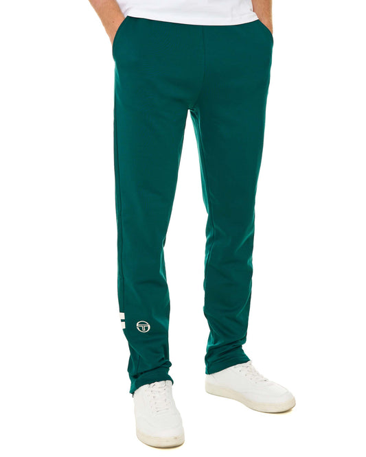 Sergio Tacchini Sergio Tacchini Zip Bottom Track Pants Deep Teal/Gardenia