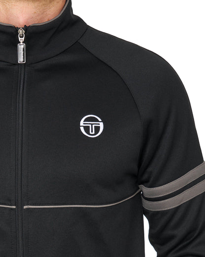 Sergio Tacchini Star Track Top Black/Charcoal