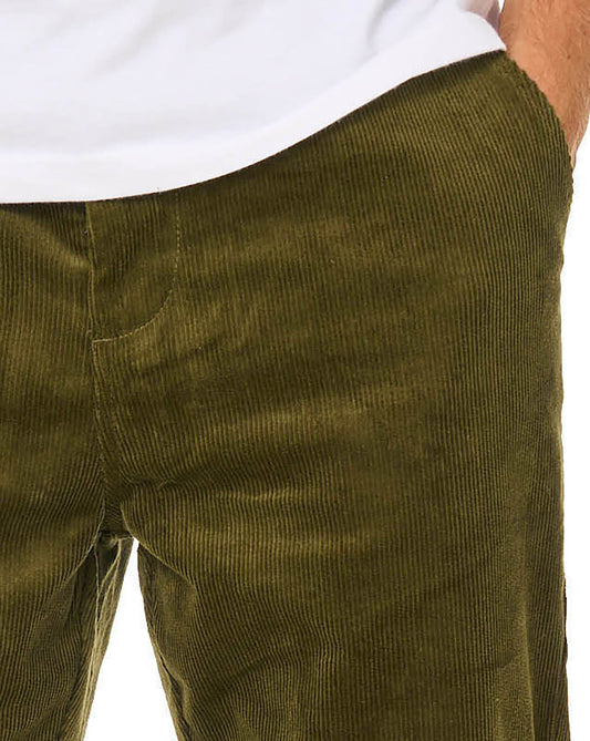 Sergio Tacchini Sergio Tacchini Amico Corduroy Pants Dark Olive