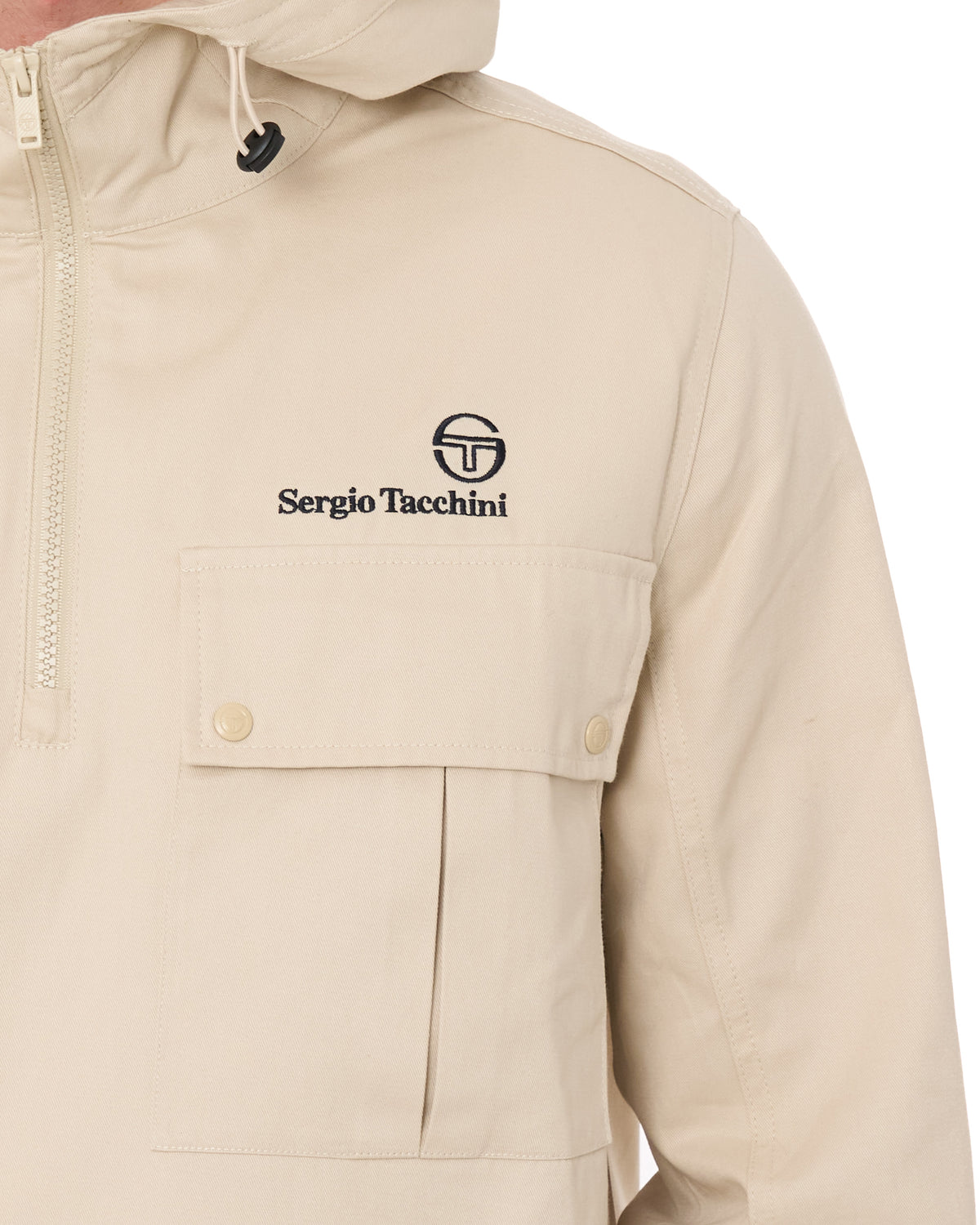 Sergio Tacchini Ashley Overhead Jacket Oatmeal