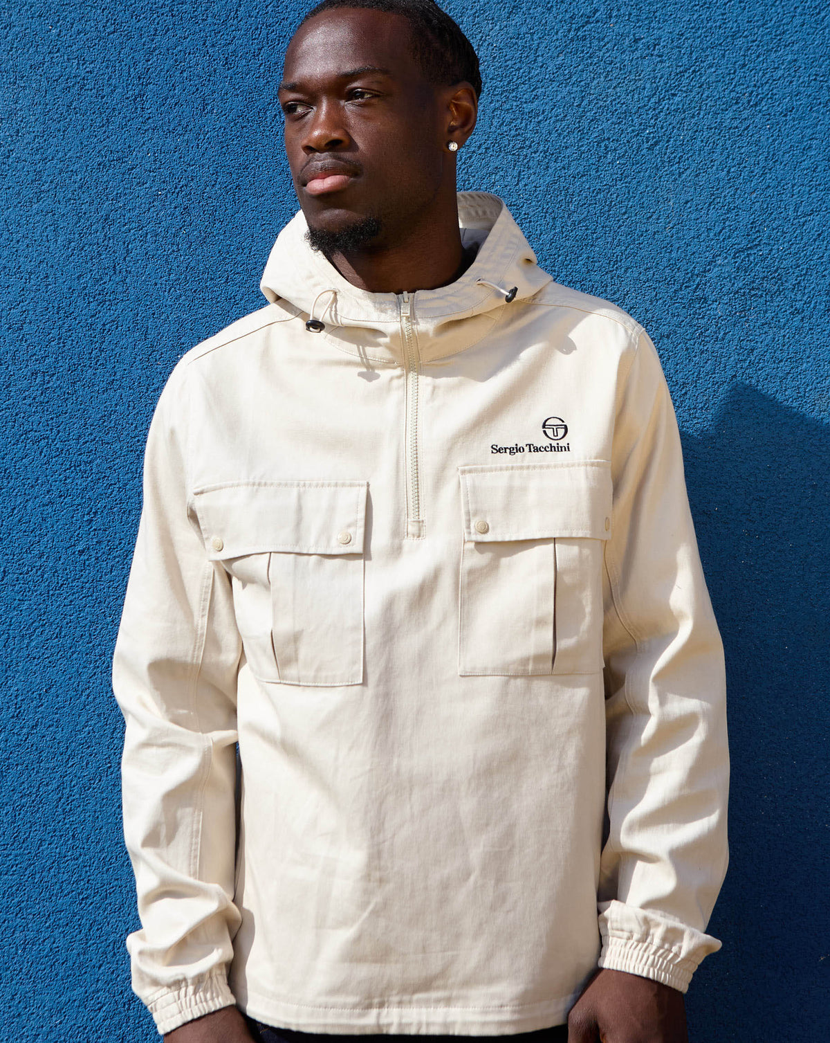 Sergio Tacchini Ashley Overhead Jacket Oatmeal