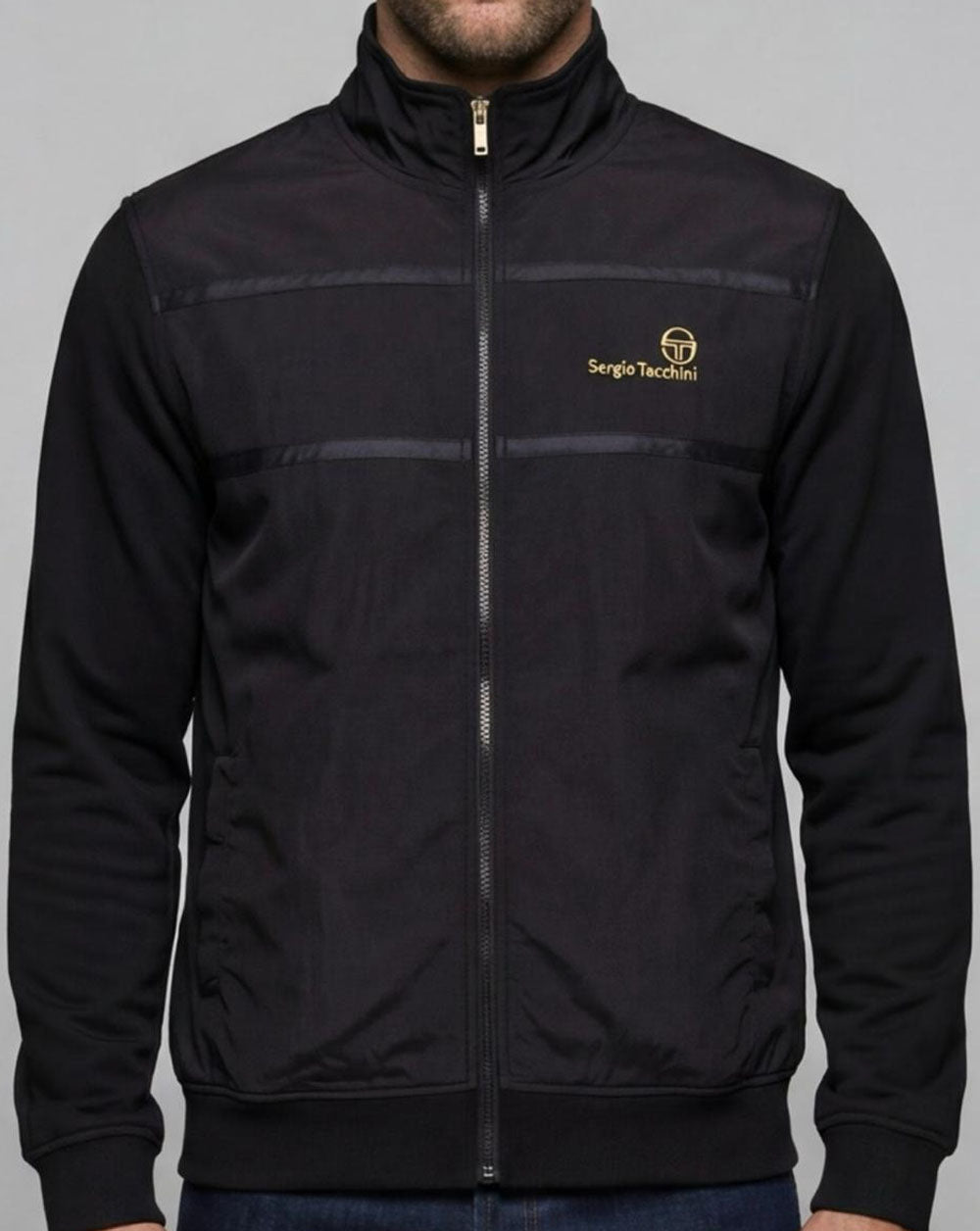 Sergio Tacchini Cassio Track Top Black