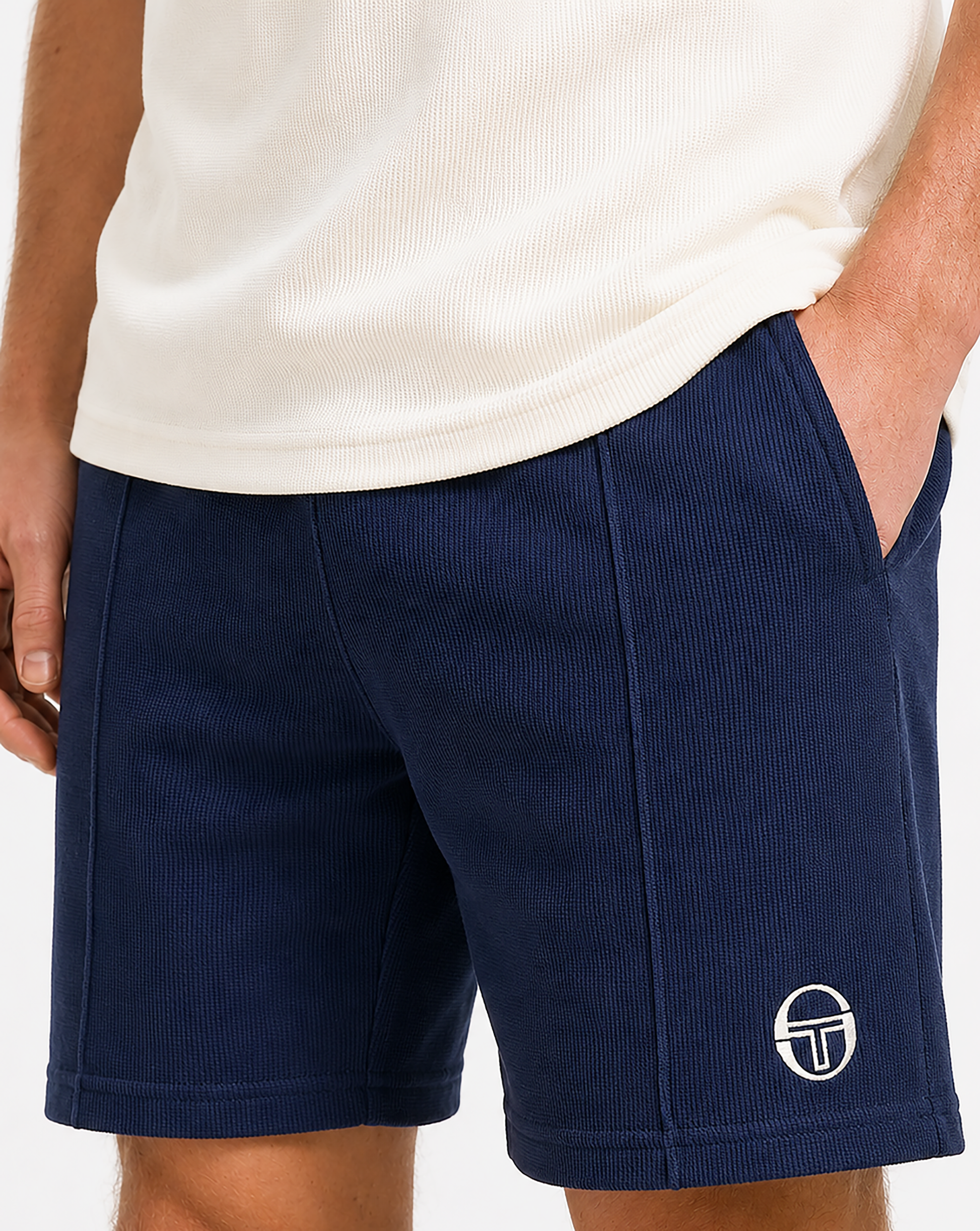 Sergio Tacchini Court Shorts Marineblau