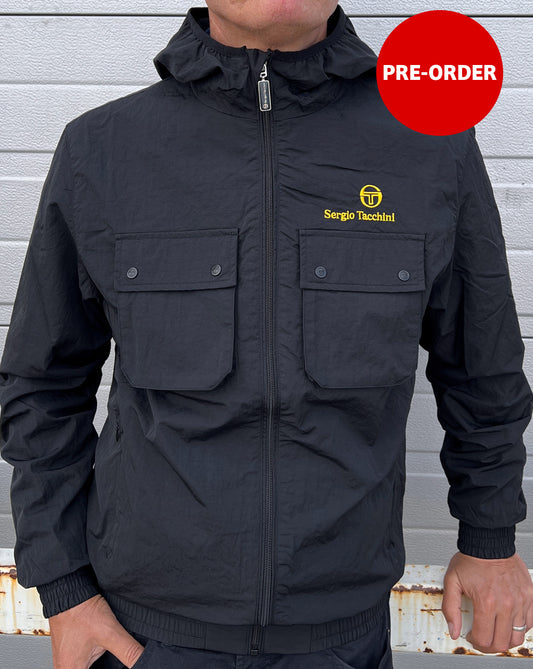 Sergio Tacchini Sergio Tacchini Terrace Pocket Jacke Schwarz