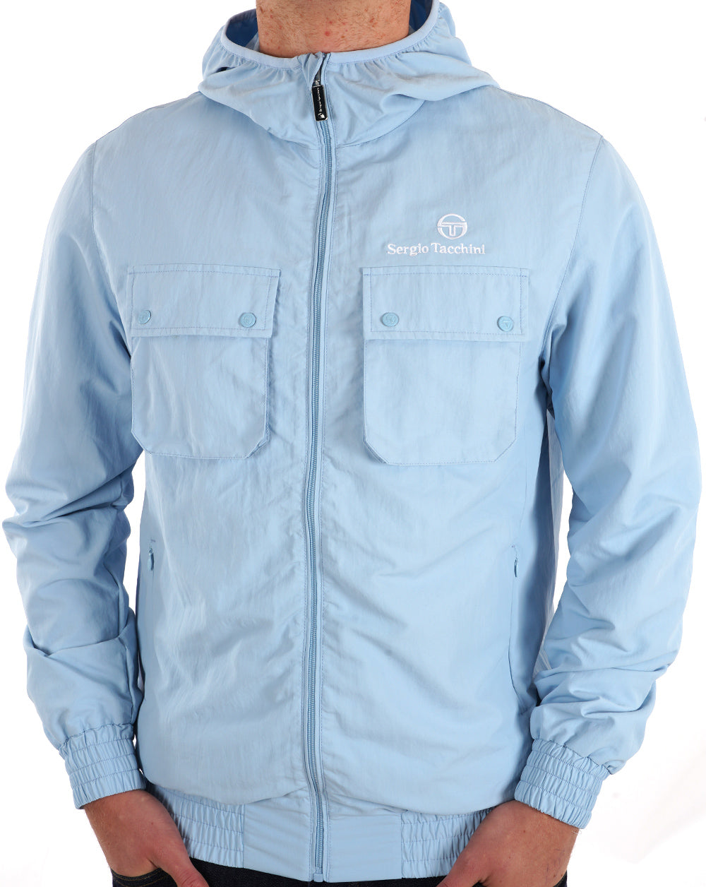 Sergio Tacchini Terrace Pocket Jacke Himmelblau