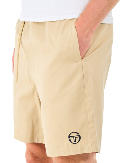 Sergio Tacchini Drawstring Chino Shorts Sand