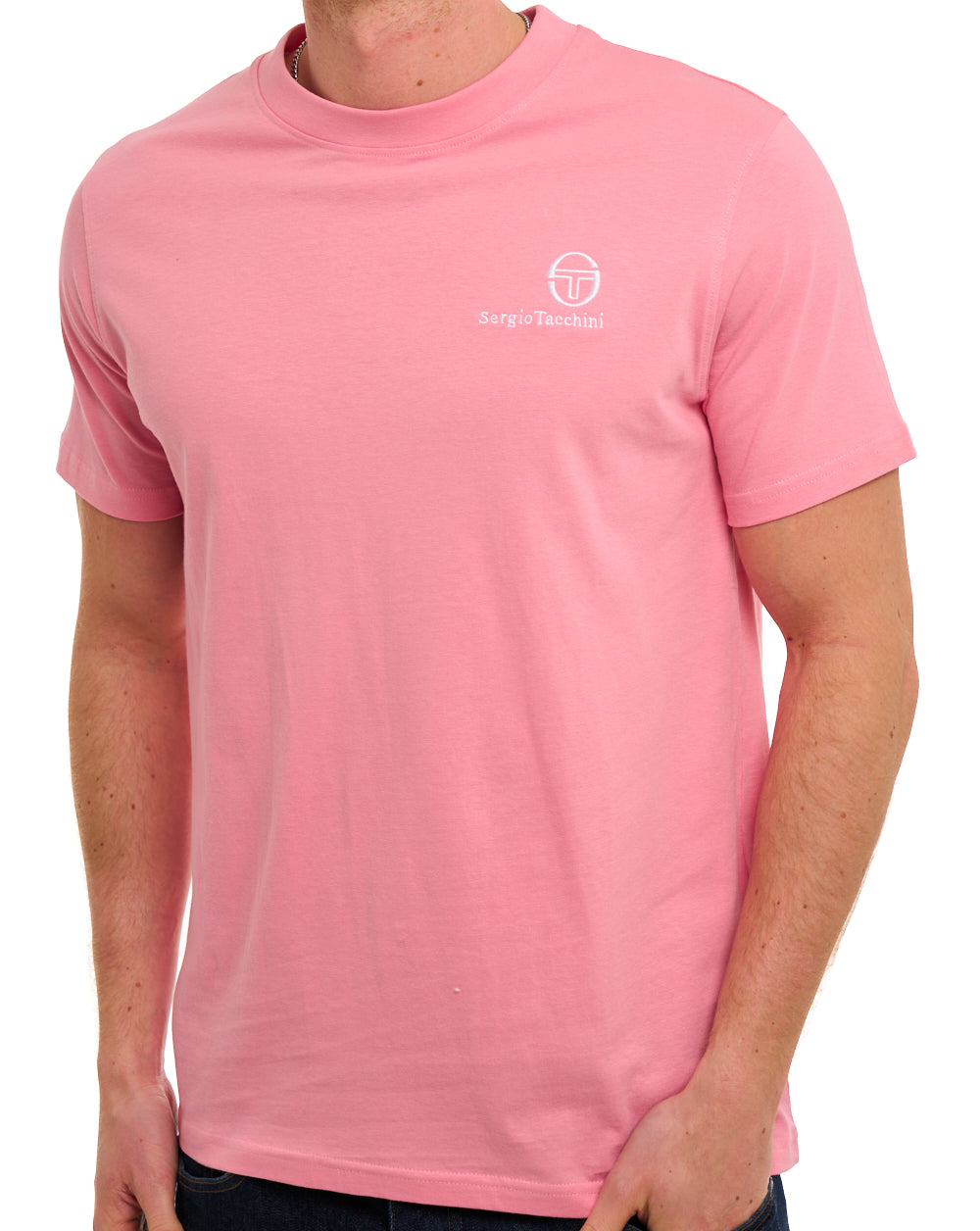Sergio Tacchini Felton T Shirt Pink