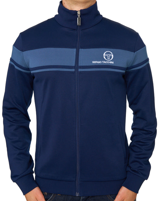 Sergio Tacchini Sergio Tacchini Masters Track Top Navy Blue/Vintage Indigo