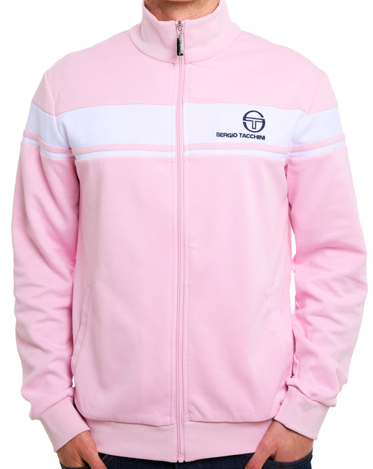 Sergio Tacchini Sergio Tacchini Masters Trainingsjacke Pink/Weiß