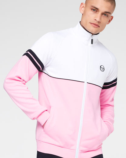 Sergio Tacchini Orion Trainingsjacke Pink/Weiß