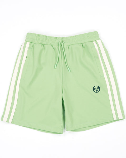 Sergio Tacchini Striped Casual Shorts Green/Gardenia