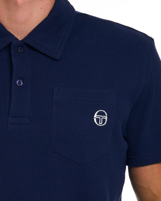Sergio Tacchini Sergio Tacchini Pitch Pocket Polo Marineblau