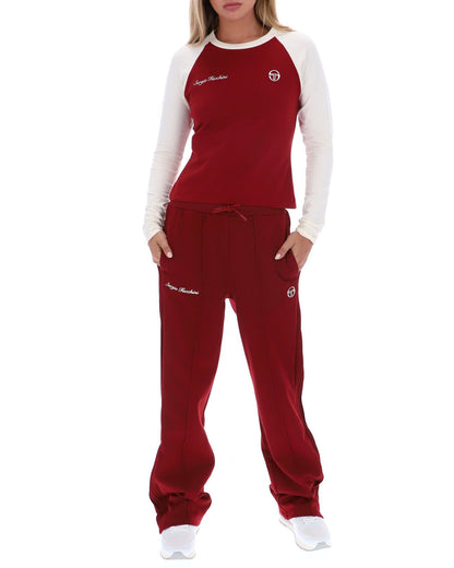 Sergio Tacchini Raglan L/S T-Shirt Gardenia Merlot