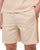 Sergio Tacchini Striped Casual Shorts Sand/Orange